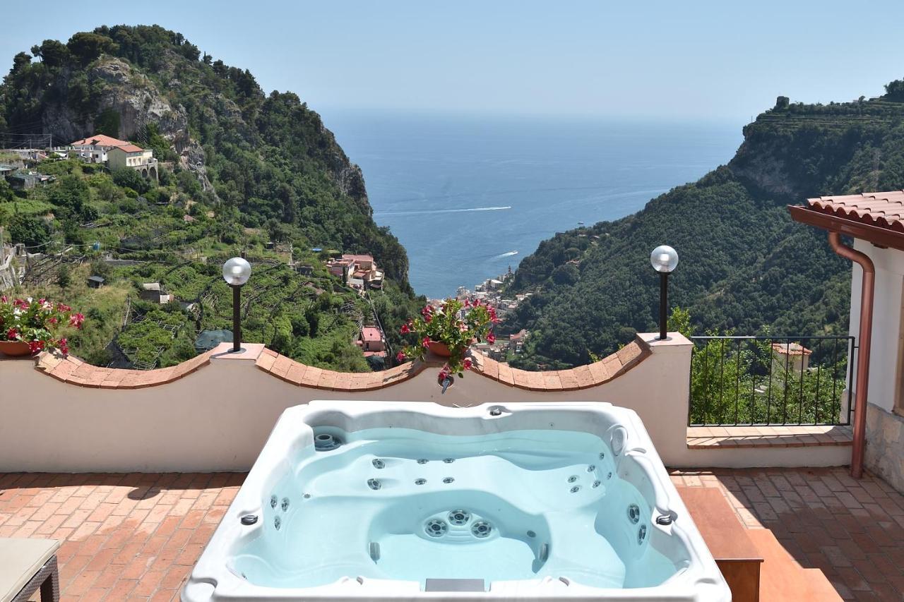 Amalfi Sky View Villa Scala Ngoại thất bức ảnh