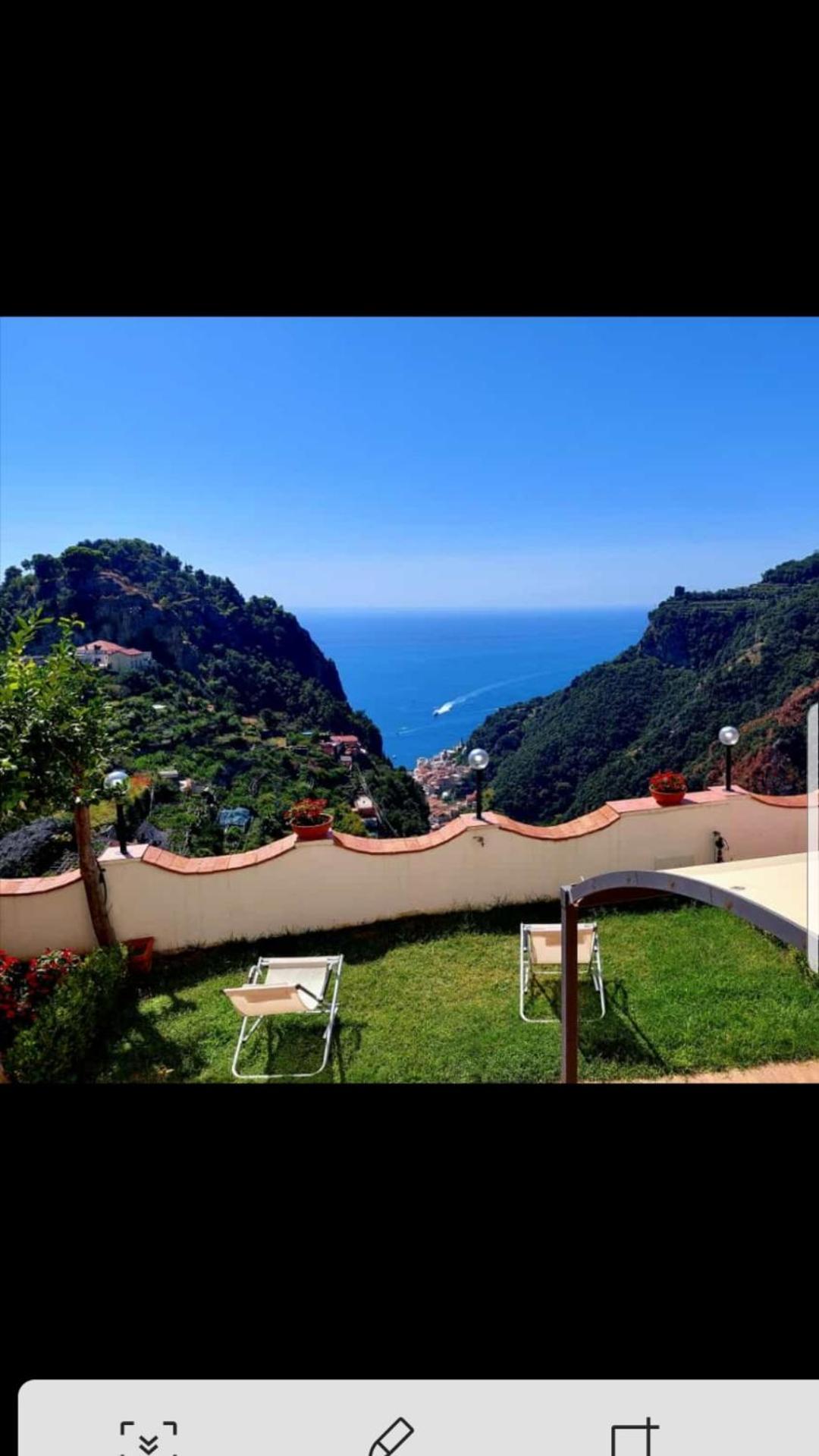 Amalfi Sky View Villa Scala Ngoại thất bức ảnh