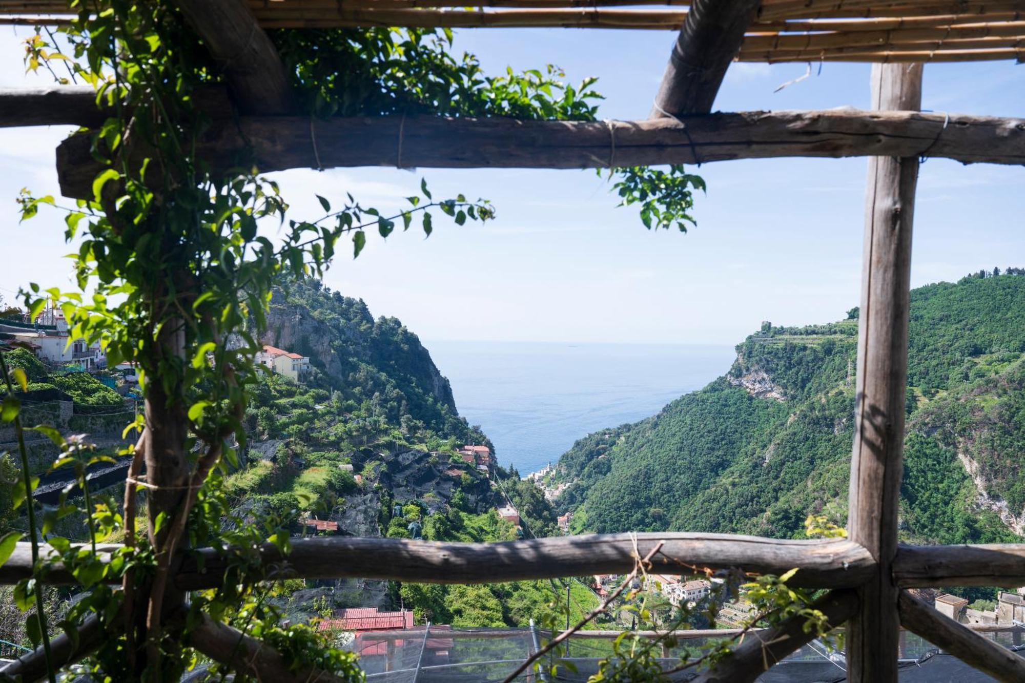 Amalfi Sky View Villa Scala Ngoại thất bức ảnh